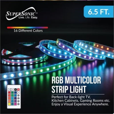 6.5' RGB STRIP LIGHT 6.5' RGB STRIP LIGHT